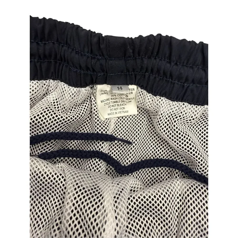 Unik Boys 14 Tracksuit Matching Set Zip Up Jacket &‎ Pants Navy Blue & Tan NEW
